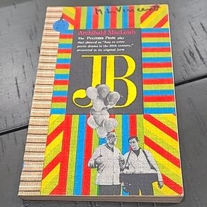 VTG JB by Archibald MacLeish Play Paperback Book